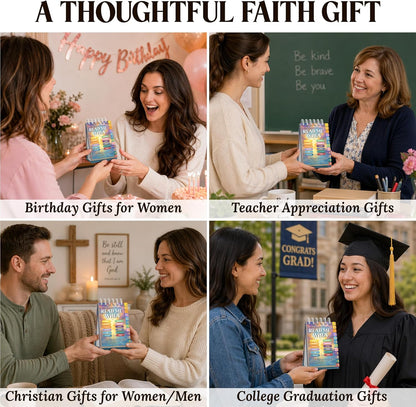 180 Bible Verses Flipbook – 12 Color Coded Emotions - Sunset Edition